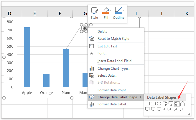 Cách chèn nhận xét vào biểu đồ hoặc một điểm dữ liệu của biểu đồ trong Excel